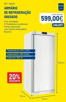 Makro Armário de refrigeração Metro promoção