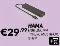Radio Popular Hama hub 200144 type-c multiport promoção