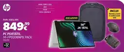 Radio Popular hp pc portátil 14-fp0006npx pack promoção