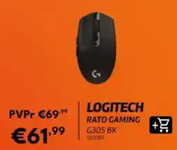 Radio Popular logitech rato gaming g305 bk promoção