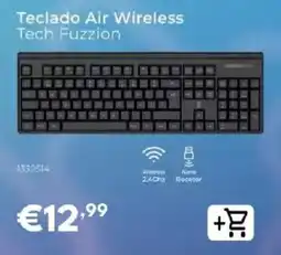 Radio Popular Teclado air wireless tech fuzzion promoção