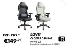 Radio Popular lovit cadeira gaming wave v2 promoção