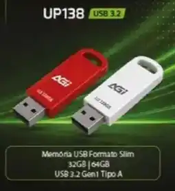 Radio Popular Up138 memoria usb formato slim promoção