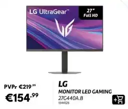 Radio Popular lg monitor led gaming promoção