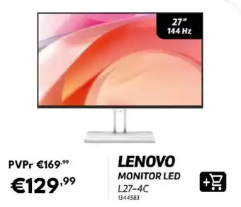 Lenovo monitor led l27-4c