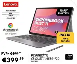 Radio Popular Lenovo chromebook duet 11 promoção