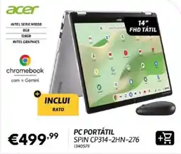 Radio Popular Acer pc portátil spin cp314-2hn-276 promoção