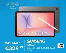 Radio Popular samsung tablet tab s10 lite 128gb cinza promoção