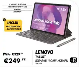 Radio Popular lenovo tablet ideatab 11 capa+kb+pn promoção