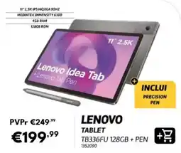 Radio Popular lenovo tablet tb336fu 128gb + pen promoção