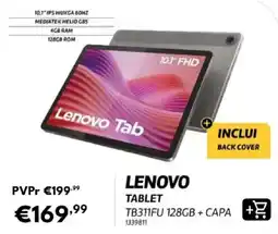 Radio Popular lenovo tablet tb311fu 128gb + capa promoção