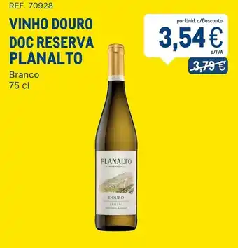 Vinho douro doc reserva planalto