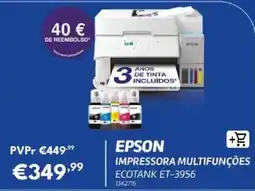 Radio Popular epson impressora multifunções ecotank et-3956 promoção