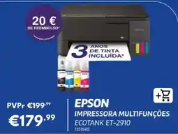 Radio Popular epson impressora multifunções ecotank et-2910 promoção
