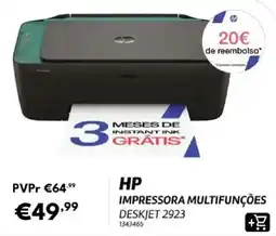 Radio Popular hp impressora multifunções deskjet 2923 promoção
