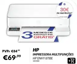 Radio Popular hp impressora multifunções hp envy 6110e promoção