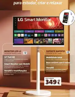 Radio Popular lg smart monitor promoção