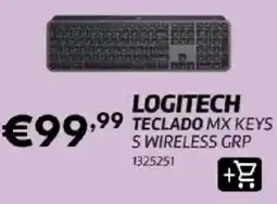 Radio Popular logitech teclado mx keys s wireless grp promoção