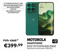 Radio Popular motorola smartphone edge 70 fusion 8gb 256gb promoção