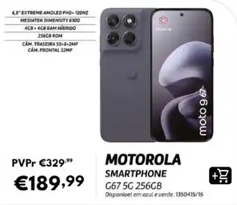 Motorola smartphone g67 5g 256gb
