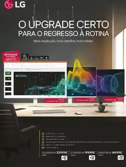 Radio Popular lg smart monitor 32 webos promoção