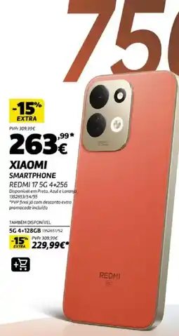 Radio Popular xiaomi smartphone redmi 17 5g 4+256 promoção