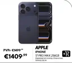 Radio Popular apple iphone 17 pro max 256gb promoção