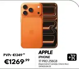 Radio Popular apple iphone 17 pro 256gb promoção