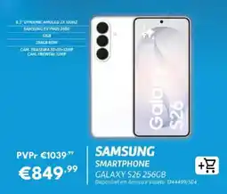 Radio Popular samsung smartphone galaxy s26 256gb promoção