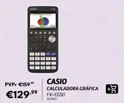 Radio Popular Casio calculadora gráfica fx-cg50 promoção