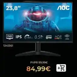 Radio Popular Aoc 23,8" promoção