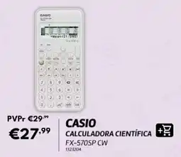 Radio Popular Casio calculadora científica fx-570sp cw promoção