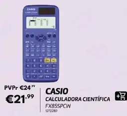 Radio Popular Casio calculadora científica fx85spcw promoção