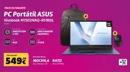 Radio Popular pc portátil asus promoção