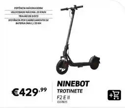 Radio Popular ninebot trotinete f2 e ii promoção