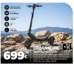Radio Popular urbanglide trotinete gt pro promoção