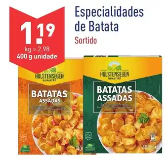 ALDI Especialidades de Batata 400g promoção