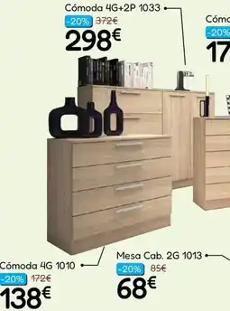 Hiper Centro do Móvel Cómoda 4G+2P 1033 promoção