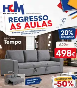 Hiper Centro do Móvel Sofá-Cama Tempo promoção