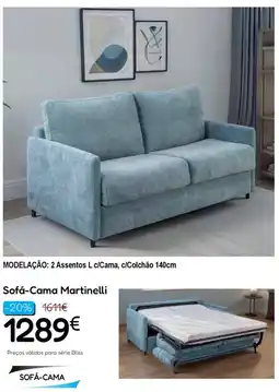 Hiper Centro do Móvel Sofá-cama martinelli promoção