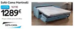 Hiper Centro do Móvel Sofá-cama martinelli promoção