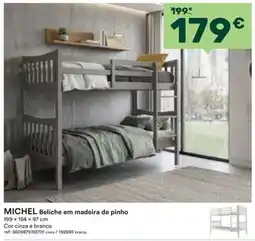 Moviflor Michel beliche em madeira de pinho promoção