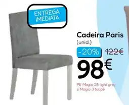 Hiper Centro do Móvel Cadeira Paris promoção