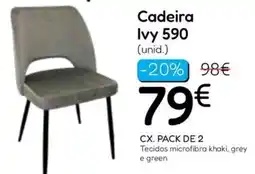 Hiper Centro do Móvel Cadeira Ivy 590 promoção
