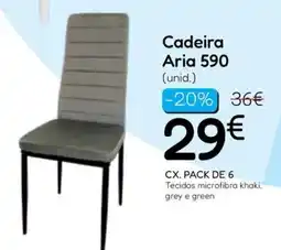 Hiper Centro do Móvel Cadeira Aria 590 promoção