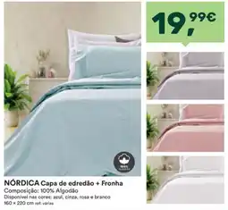 Moviflor NÓRDICA Capa de edredão + Fronha promoção