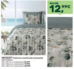 Moviflor Muguet Cobertura acolchoada estampada promoção