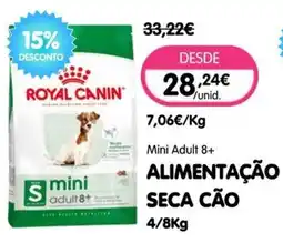 Petoutlet royal canin mini adult 8+ promoção