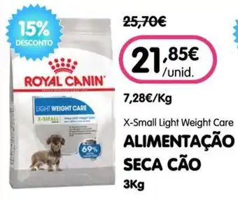 Royal canin x-small light weight care