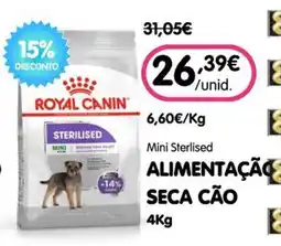 Petoutlet royal canin sterilised mini promoção